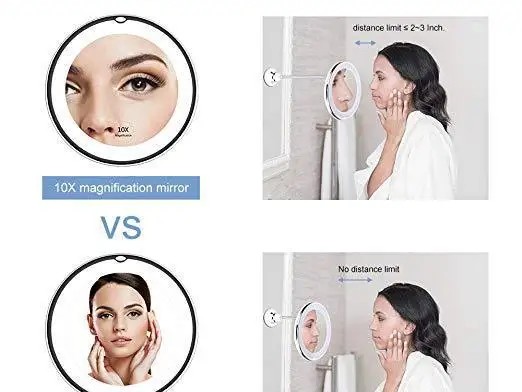 ## Captivating Travel Mirror 5x Magnification: Your Ultimate Travel Companion for Flawless Beauty